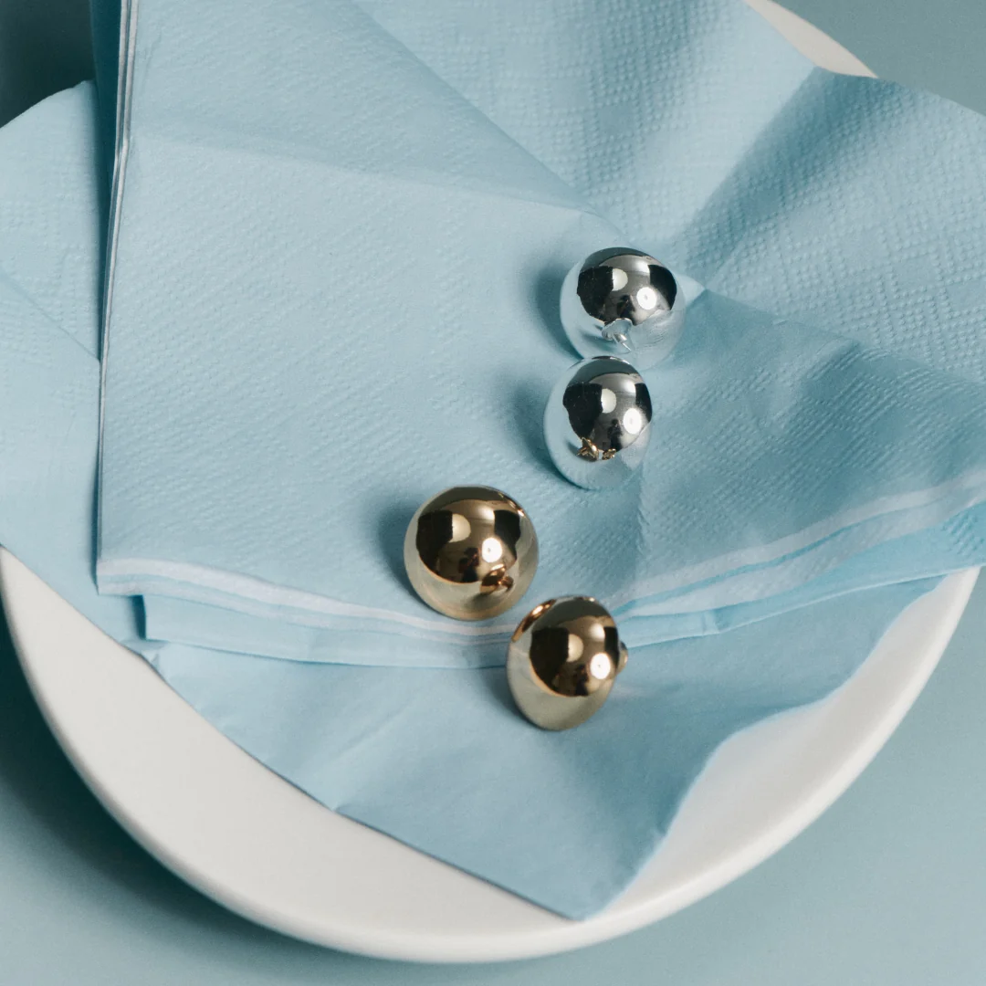 Dome Studs - Gold - Image 6