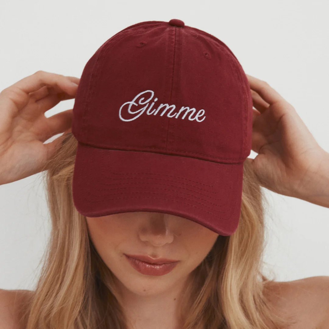 Gimme Hat (Cherry/Blue) - Image 3