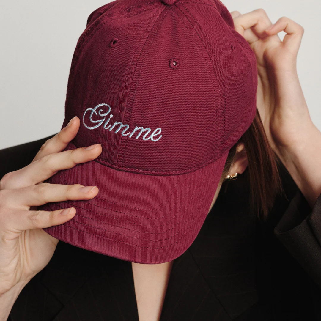 Gimme Hat (Cherry/Blue) - Image 4