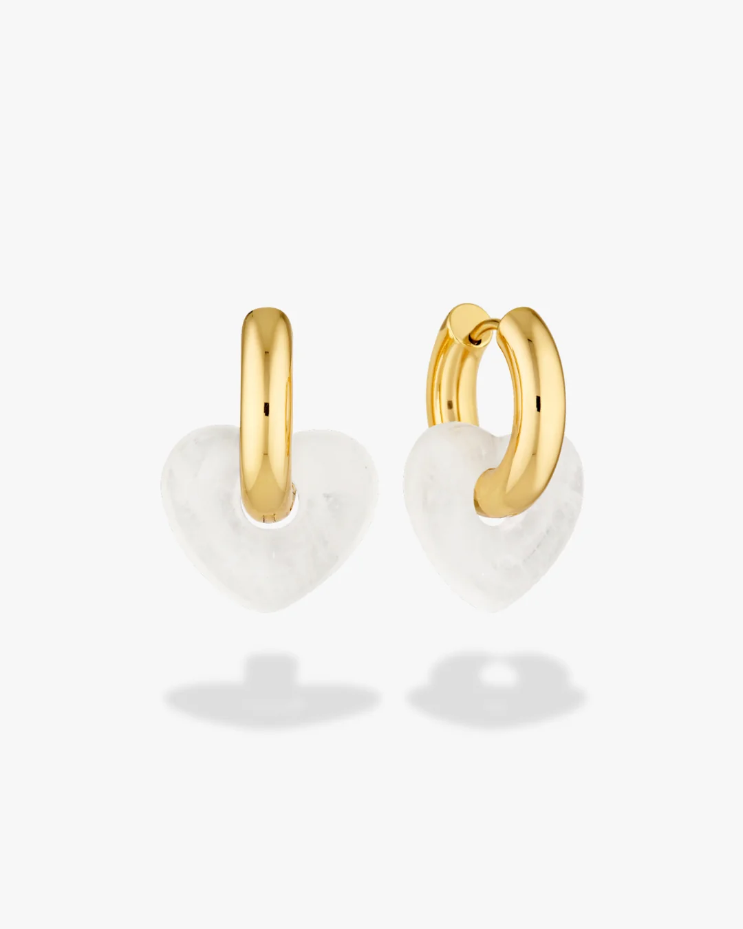 Lisa Puffy Heart Earrings (Natural Stones) - Image 15