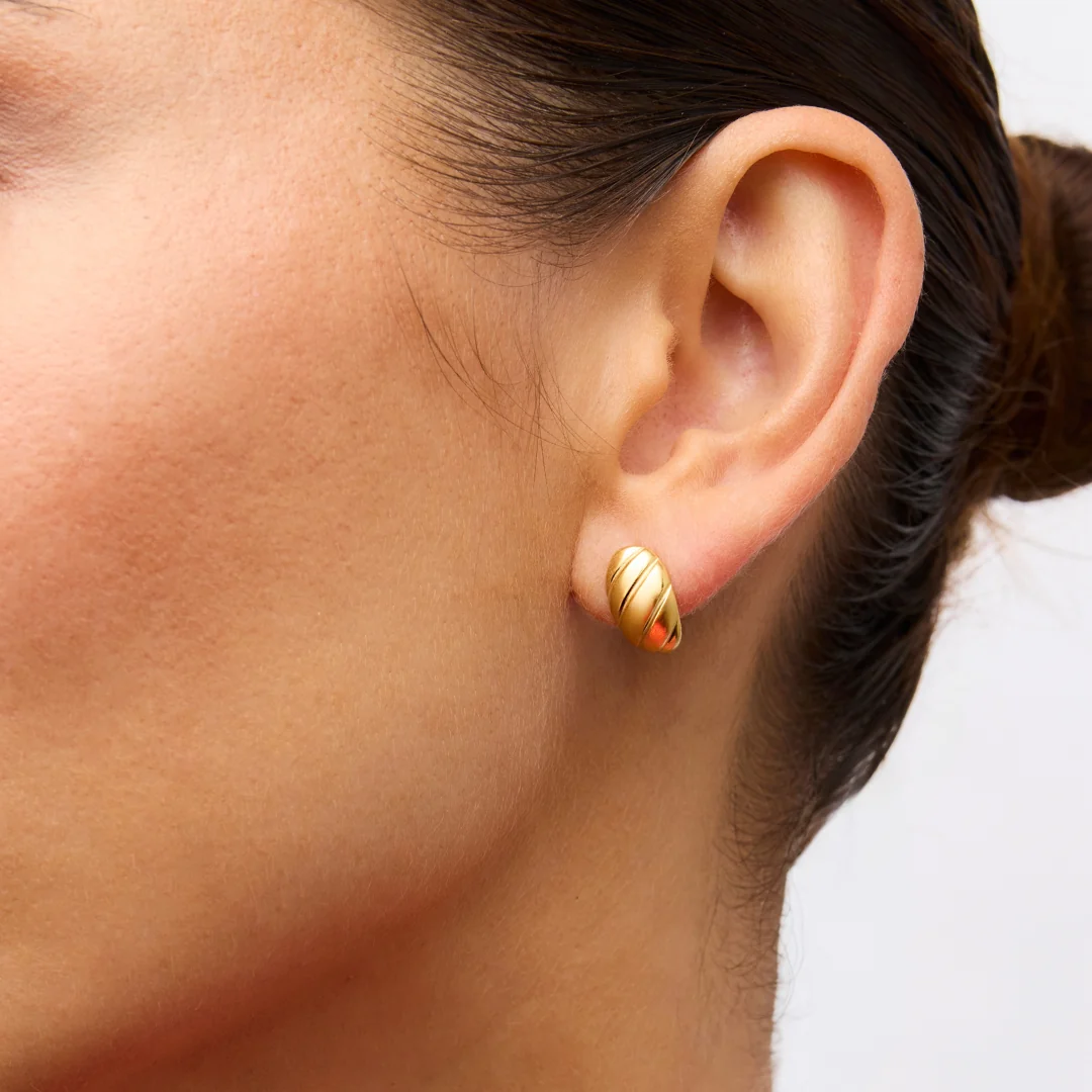 Mini Croissant Stud - Image 3