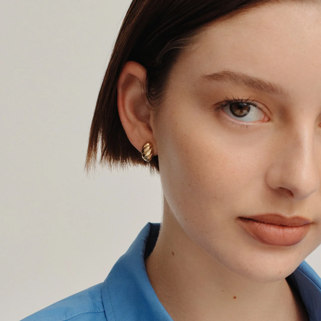 Mini Croissant Stud - Image 6