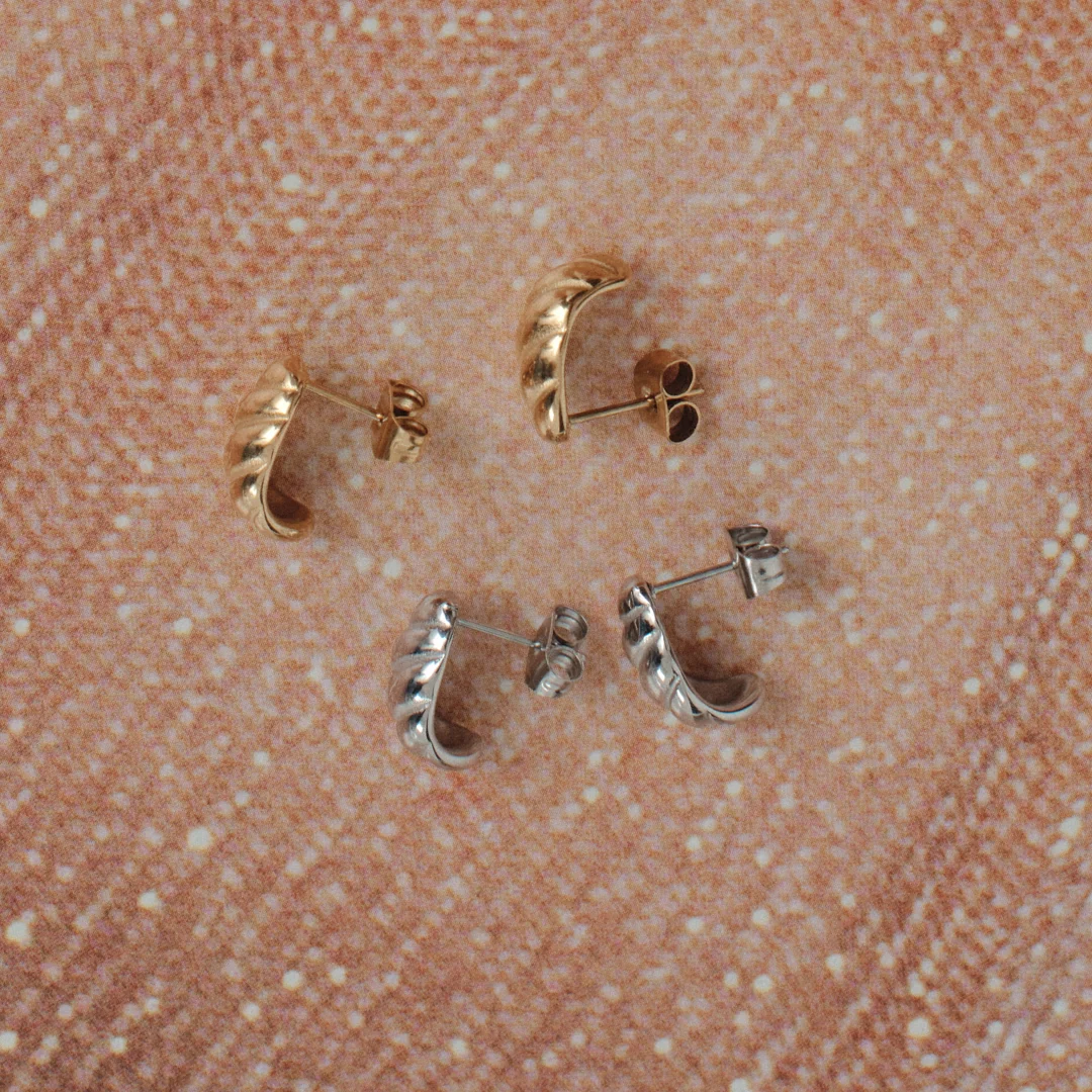 Mini Croissant Stud - Image 7