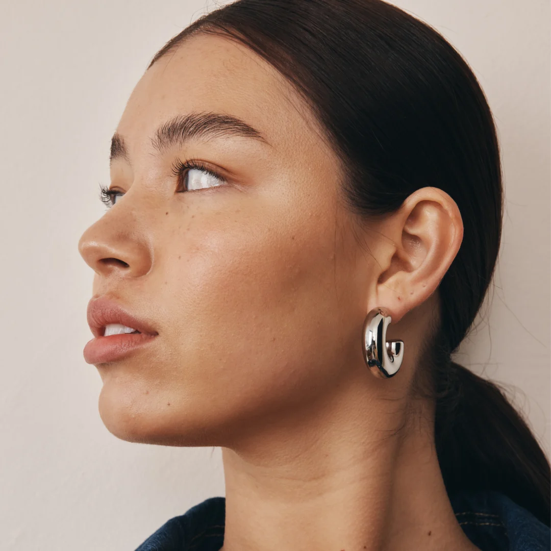 Must-Have Hoops - Silver - Image 5